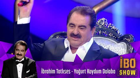 İbrahim Tatlıses Yoğurt Koydum Dolaba (Club Mix) YouTube.